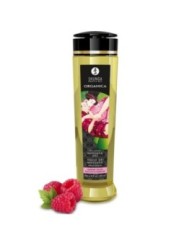 SHUNGA - HUILE DE MASSAGE BIO À LA FRAMBOISE 240 ML