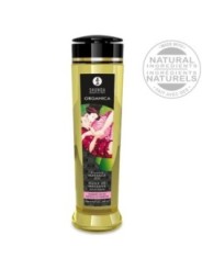 SHUNGA - HUILE DE MASSAGE BIO À LA FRAMBOISE 240 ML