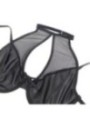 SUBBLIME - 957582 ENSEMBLE SOUTIEN-GORGE ET JUPE EN CUIR NOIR S/M