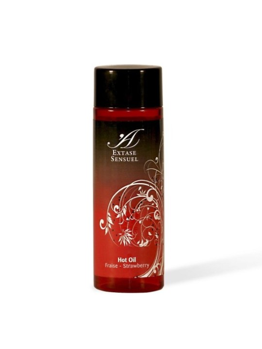 EXTASE SENSUAL - HUILE STIMULANTE CHALEUR FRAISE 100 ML