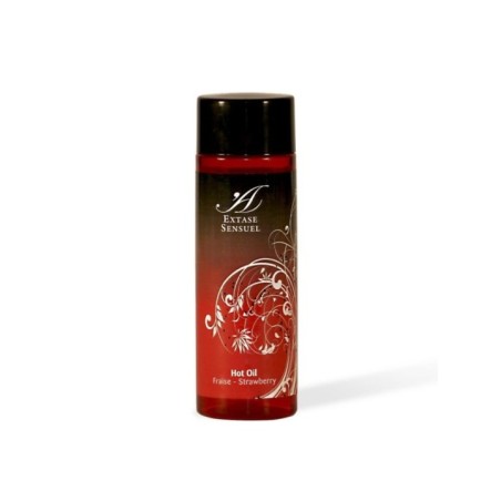 EXTASE SENSUAL - HUILE STIMULANTE CHALEUR FRAISE 100 ML