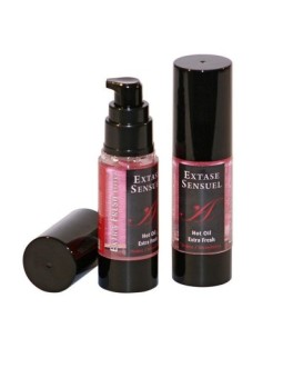 EXTASE SENSUAL - HUILE DE MASSAGE EFFET FRAISE EXTRA FRAÎCHE 30 ML