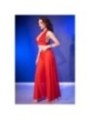 CHILIROSE - CR 4857 ENSEMBLE HAUT ET PANTALON ROUGE TAILLE L