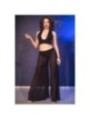 CHILIROSE - CR 4857 ENSEMBLE HAUT ET PANTALON NOIR TAILLE S