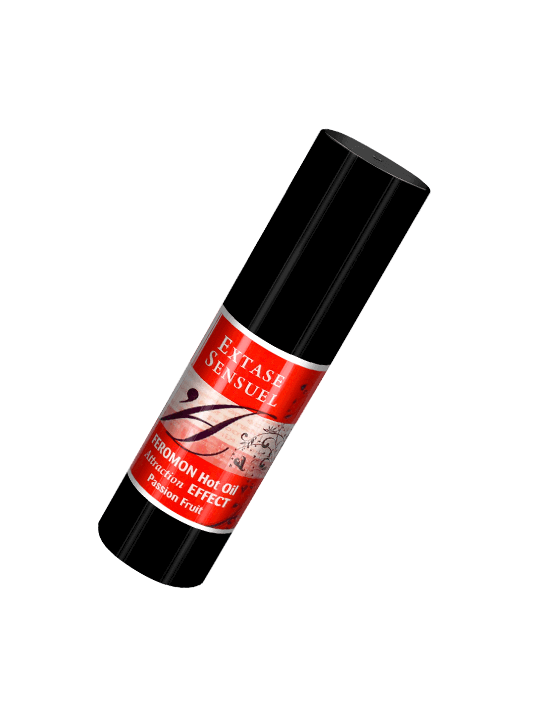 EXTASE SENSUAL - HUILE DE MASSAGE EFFET THERMIQUE AUX PHÉROMONES DE FRUITS DE LA PASSION 30 ML