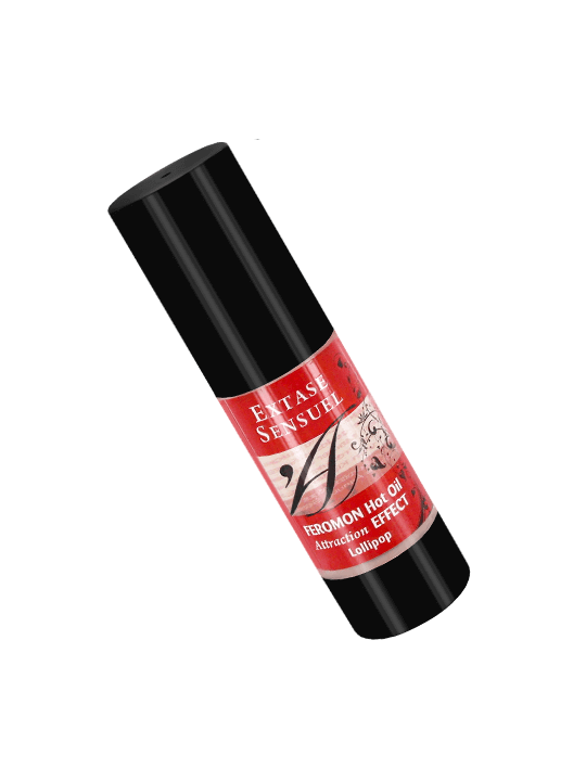 EXTASE SENSUAL - HUILE DE MASSAGE EFFET CHAUFFANT AUX PHÉROMONES SUCETTES 30 ML