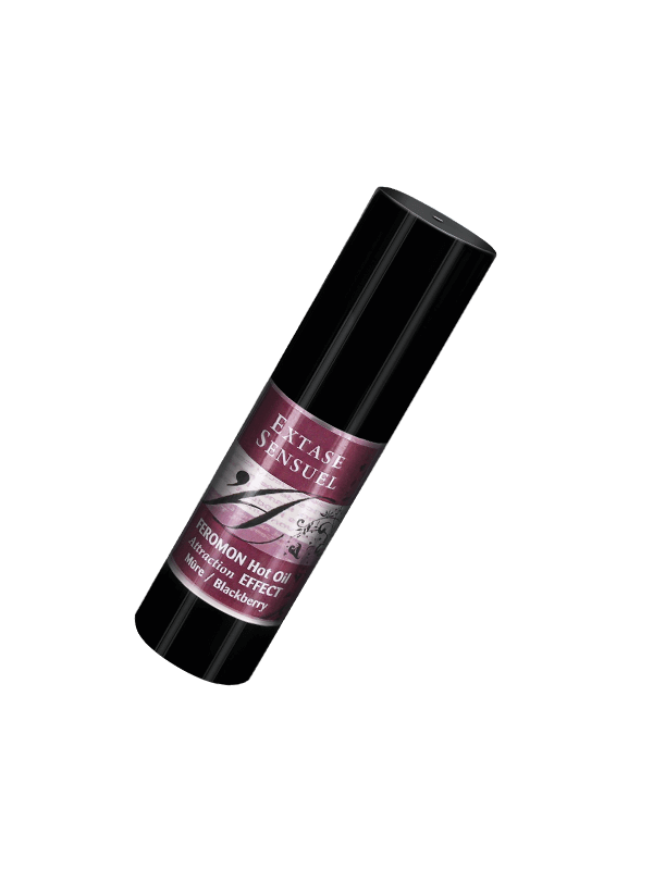 EXTASE SENSUAL - HUILE DE MASSAGE EFFET CHAUFFANT AUX PHÉROMONES DE MÛRE 30 ML