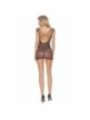 PASSION - BS111 BODYSTOCKING EN DENTELLE NOIRE