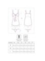 LIVCO CORSETTI FASHION - LUISE 1710 BABYDOLL + STRING NOIR S