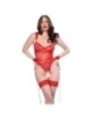 CHILIROSE - CR 4881 BODY ROUGE SANS ENTREJAMBE L