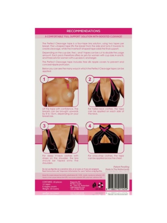 BYE-BRA - RUBAN D'AMÉLIORATION + COUVRE-MALINS GRATUITS COUPE A-F