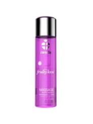 SWEDE - FRUITY LOVE EFFET RÉCHAUFFANT HUILE DE MASSAGE FRAMBOISE ROSE ET RHUBARBE 60 ML