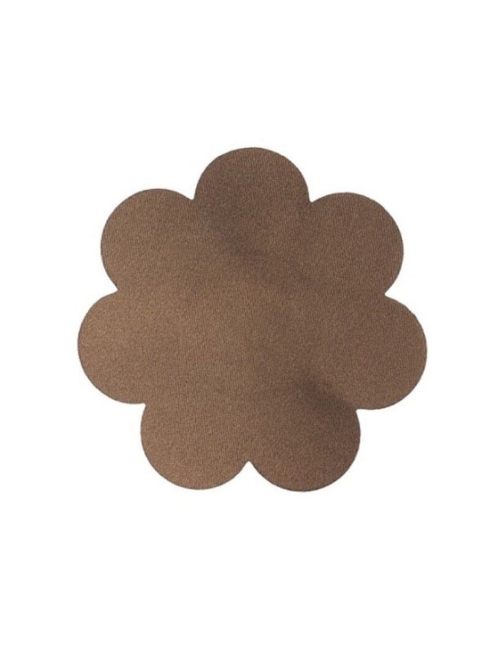 BYE-BRA - BODY TAPE 5 M X 6,5 CM + 3 PAIRES DE CACHE-MATIN MARRON