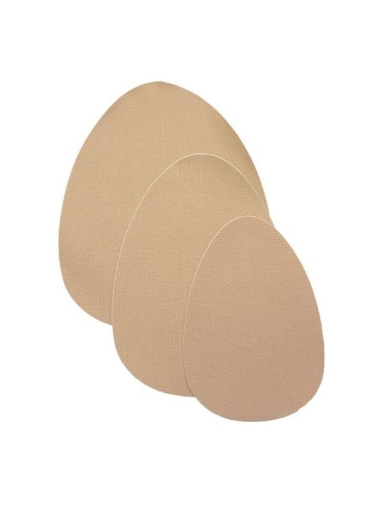 BYE-BRA - RENFORCEMENTSEINS + 3 PAIRES SATINÉES BEIGE BONNET D/F