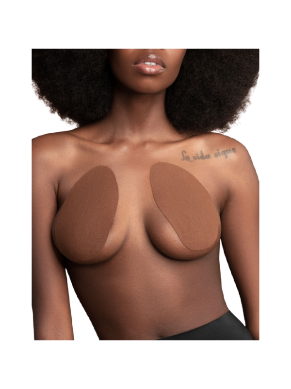 BYE-BRA - RENFORCEMENTSEINS + 3 PAIRES SATINÉES BRUN BONNET F/H