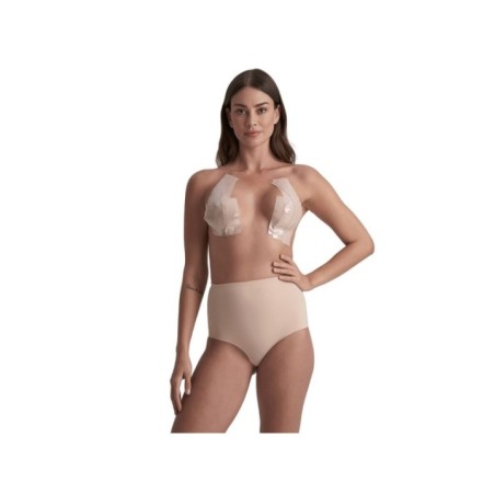 BYE-BRA - BODY TAPE DOUBLE SIDED CINTA DE DOBLE CARA BEIGE TALLA ÚNICA 5 x 500 CM