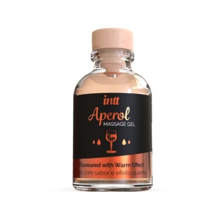 INTT MASSAGE & ORAL SEX - GEL DE MASSAGE APEROL EFFET CHALEUR INTENSE