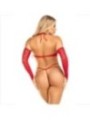 LEG AVENUE - ENSEMBLE 3 PIÈCES TOP + STRING + MANCHES