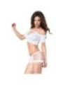 CHILIROSE - CR 3779 ENSEMBLE DEUX PIÈCES BLANC S/M