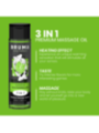 BRUMA - HUILE DE MASSAGE PREMIUM EFFET CHALEUR SAVEUR DE PASTÈQUE 3 EN 1 - 100 ML