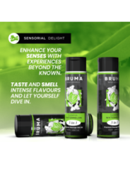 BRUMA - HUILE DE MASSAGE PREMIUM EFFET CHALEUR SAVEUR DE PASTÈQUE 3 EN 1 - 100 ML