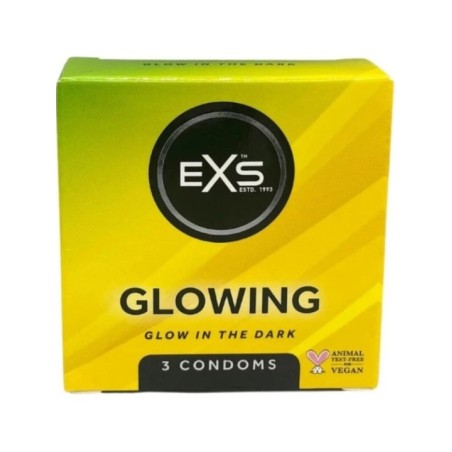 EXS CONDOMS - BRILLANT DANS LE NOIR