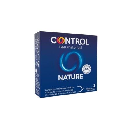 CONTROL - PRÉSERVATIFS ADAPTA NATURE 3 UNITÉS