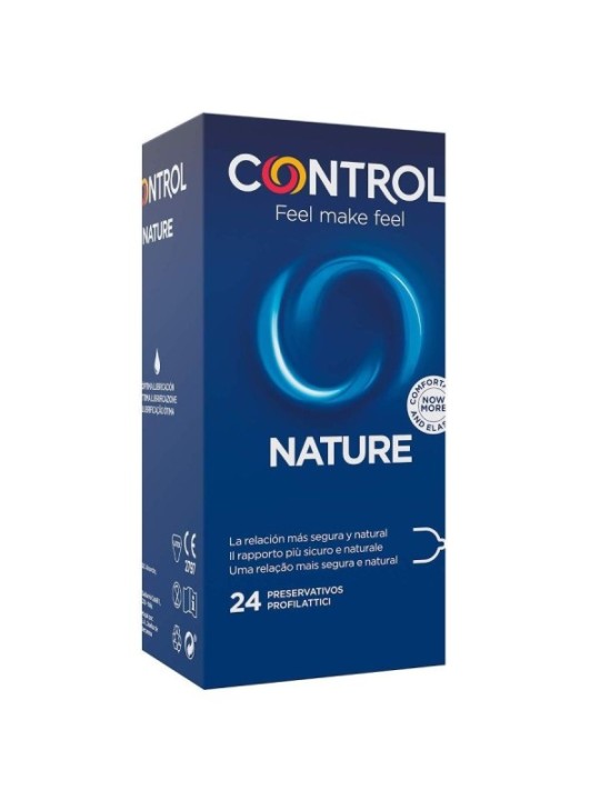 CONTROL - ADAPTA NATURE CONDOMS 24 UNITS