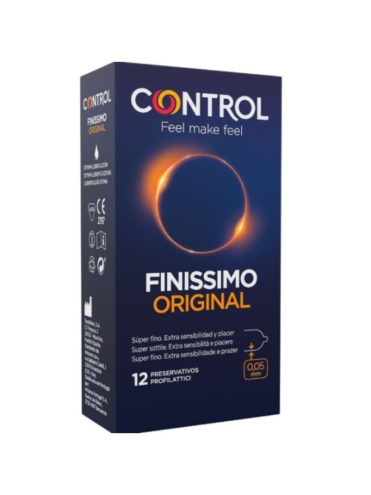 CONTROL - FINISSIMO CONDOMS 12 UNITS