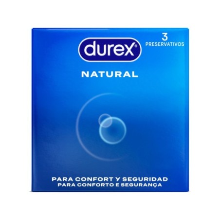 DUREX - PRÉSERVATIFS NATURELS 3 UNITÉS