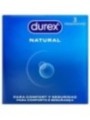 DUREX - PRÉSERVATIFS NATURELS 3 UNITÉS