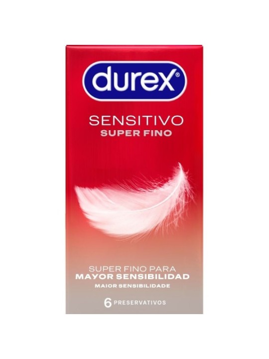 DUREX - SUPER FIN ET SENSIBLE 6 UNITÉS