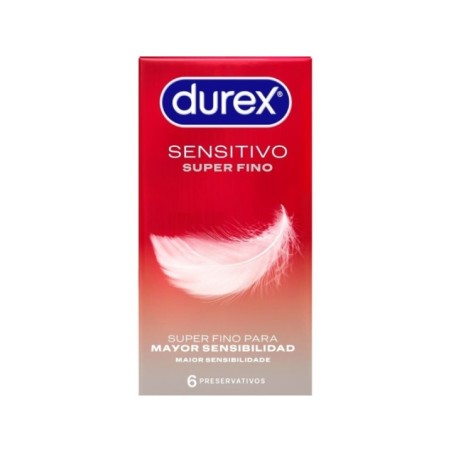 DUREX - SUPER FIN ET SENSIBLE 6 UNITÉS