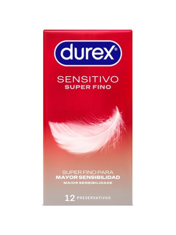 DUREX - SUPER FIN ET SENSIBLE 12 UNITÉS