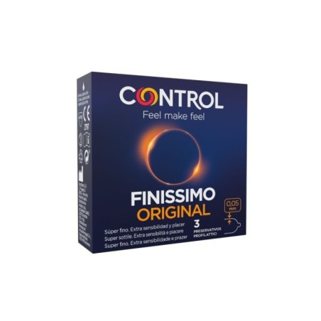 CONTROL - PRÉSERVATIFS FINISSIMO 3 UNITÉS