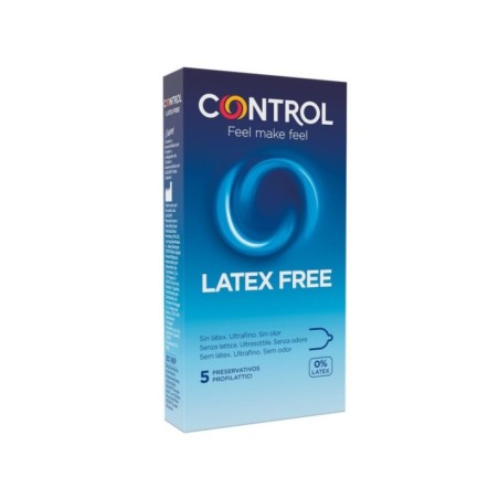 CONTROL - FREE SIN LATEX CONDOMS 5 UNITS