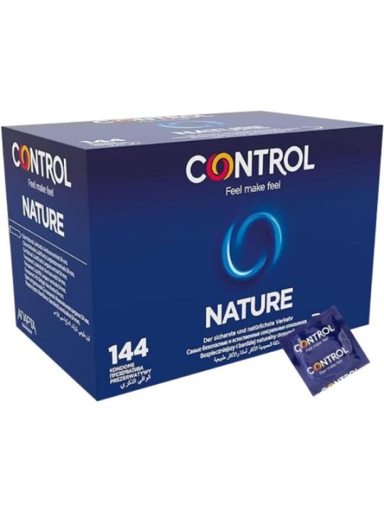 CONTROL - PRÉSERVATIFS NATURE 144 UNITÉS