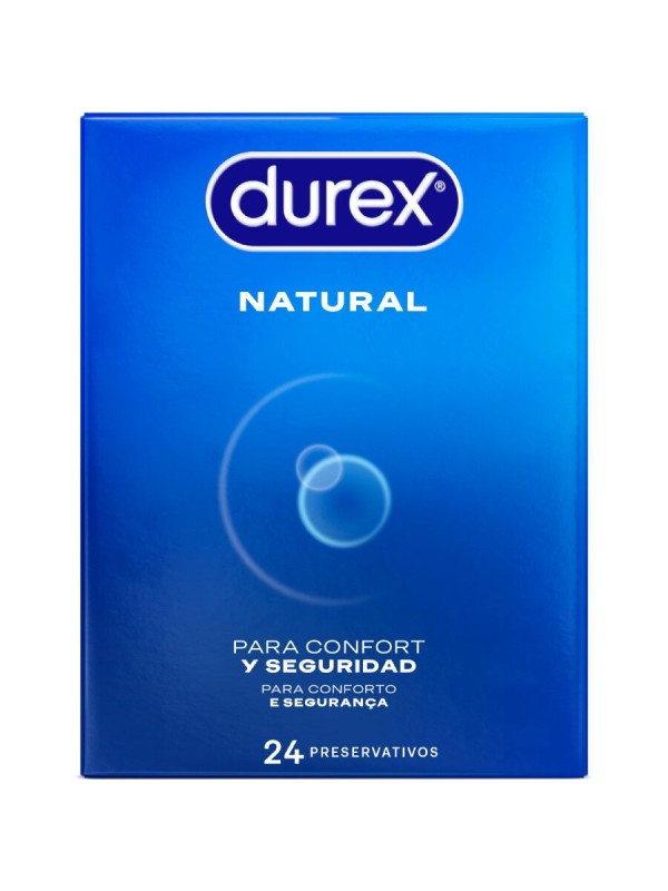 DUREX - PRÉSERVATIFS NATURELS 24 UNITÉS