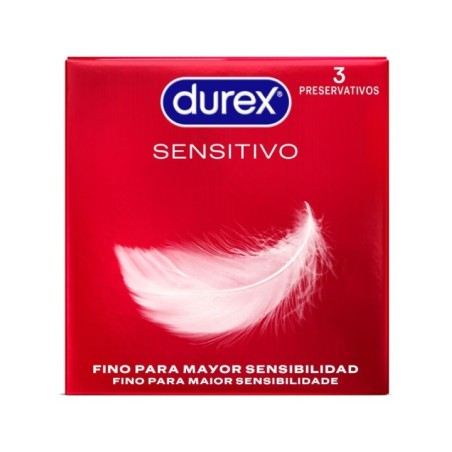 DUREX - PRÉSERVATIFS SENSITIVE 3 UNITÉS