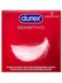 DUREX - PRÉSERVATIFS SENSITIVE 3 UNITÉS
