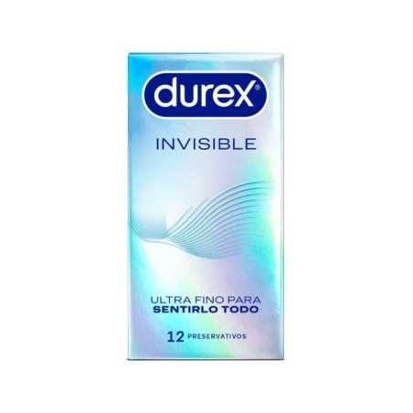 DUREX - PRÉSERVATIFS ULTRA FINS INVISIBLES 12 UNITÉS