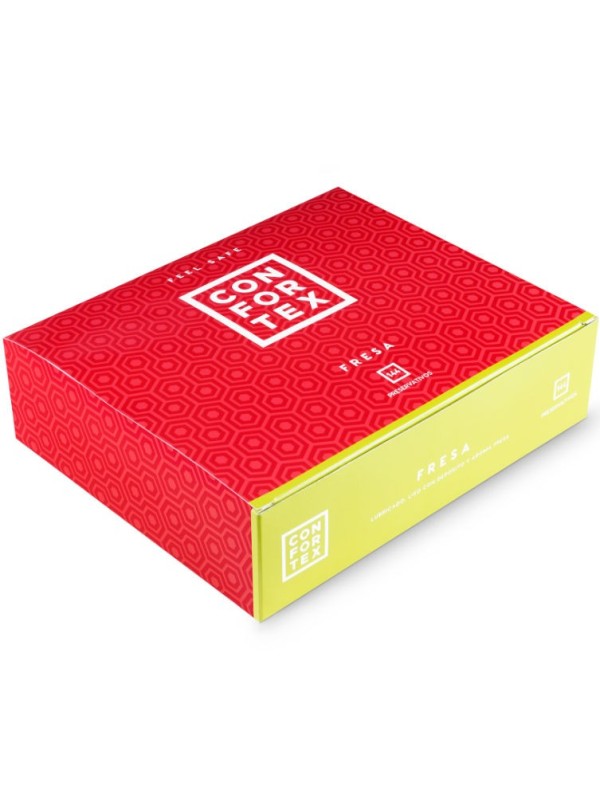 CONFORTEX - CONDOM FRAISE 144 UNITÉS