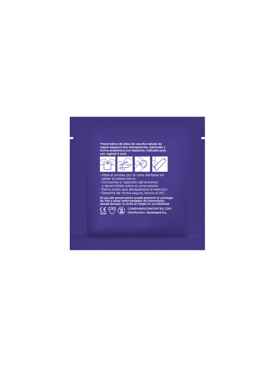 CONFORTEX - NATURE FORTE CONDOMS 144 UNITÉS