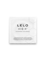 LELO - BOÎTE DE PRÉSERVATIFS HEX 3 UNITÉS