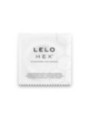 LELO - BOÎTE DE PRÉSERVATIFS HEX 3 UNITÉS