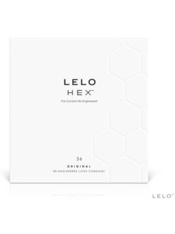 LELO - BOÎTE DE PRÉSERVATIFS HEX 36 UNITÉS
