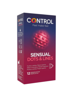 CONTROL - POINTS & LIGNES SENSUELLES POINTS ET VERGETURES 12 UNITÉS
