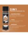 BRUMA - HUILE DE MASSAGE PREMIUM EFFET CHALEUR SAVEUR CUPCAKE 3 EN 1 - 100 ML
