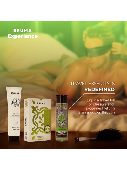BRUMA XPERIENCE - KIT TENTATION PASTÈQUE DOUCE AVEC AMPLIFICATEUR D'ORGASME