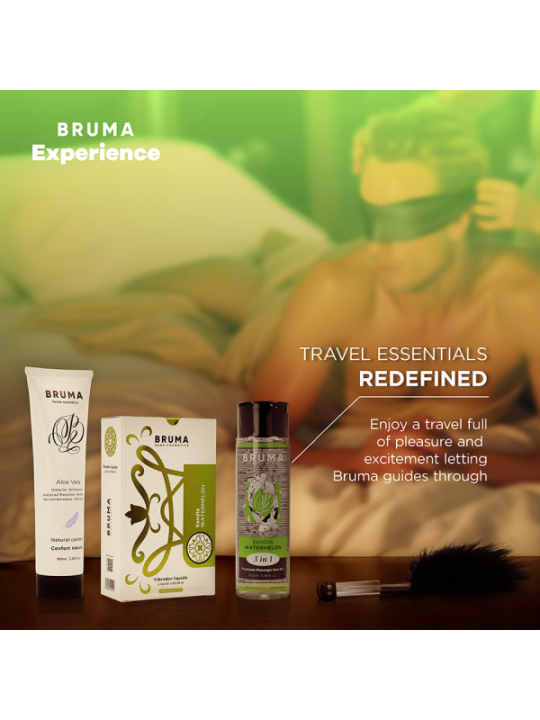 BRUMA XPERIENCE - KIT TENTATION DOUCE VIBRO-ORGASMIQUE PASTÈQUE